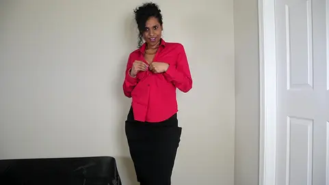 Sexy South Indian Horny Lily Pounding Her Hairy Pussy