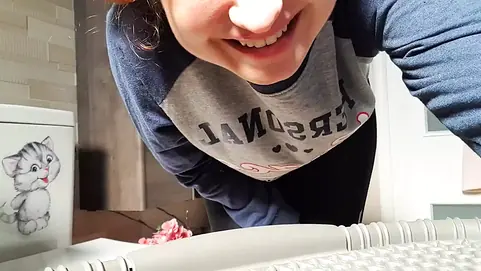 Indian nubile with enormous inborn mounds likes toying with herself in douche with stepbrother and step-sister