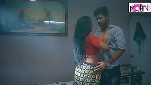 Stepbrother entices Indian sizzling stunner and fucks her cock-squeezing caboose from behind in scorching homemade Hindi movie