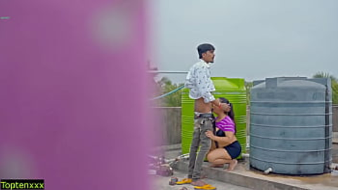 Mana and Sara019 share a sizzling outdoor bang-out escapade with super hot results