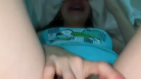 Witness as Natashapetite132 entices her black princess to tear up her cock-squeezing slit with her enormous fun bags juggling