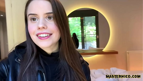 Jamie Youthful's cock-squeezing pinkish beaver screwed rigid in Athens!