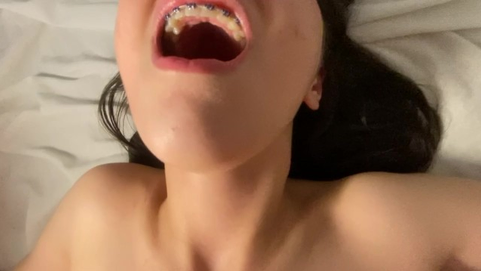 Innocent petite blonde teen loses virginity to big dick in first-ever defloweration video