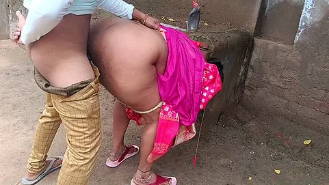 Step bro and step sis get torrid in Indian village - intense doggy-style, first-ever Indian village audio