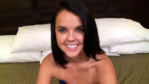 Dillion Harper and her 32Dcup boobs fucks on video